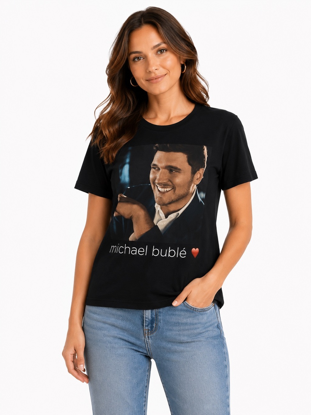 Michael Buble 2019 Love Album Black Concert Shirt